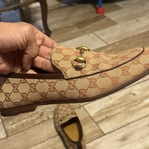 Gucci Tan and Brown Men's Loafers